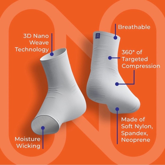 Black Compression Socks - Picture 2 of 5